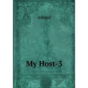My Host 3 [Paperback]