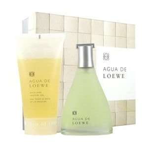  Agua de Loewe by Loewe 2 Piece Set Includes 3.4 oz Eau de 