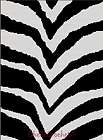 Zebra Animal Print Stripes Afghan Crochet Pattern Graph