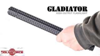 Solarforce Gladiator Professional Security 18650 Flashlight Host 