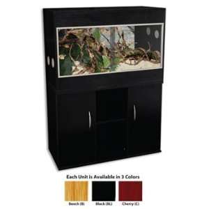   Penn Plax REPVS4BL Cabinet for REPV4BL Vivarium in Black