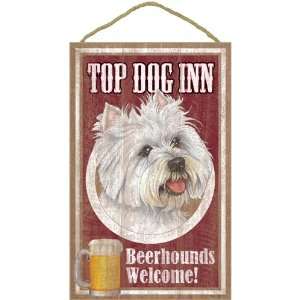  Westie Top Dog Inn Beerhounds Welcome 