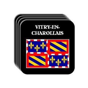  Bourgogne (Burgundy)   VITRY EN CHAROLLAIS Set of 4 Mini 