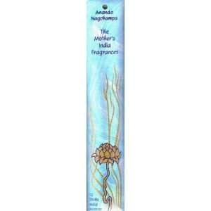  Ananda Nag Champa   Mothers India Fragrances 12 Sticks 