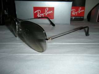 Ray Ban AVIATOR SILVER GREY GRADIENT RB3025 003/32 55mm 805289101161 