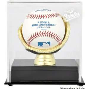  Baltimore Orioles Gold Glove Single Baseball Logo Display 