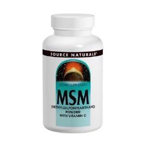  MSM with Vitamin C 4 oz   Source Naturals Health 