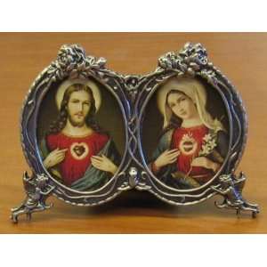  Sacred and Immaculate Hearts Desk Ornament (2306)