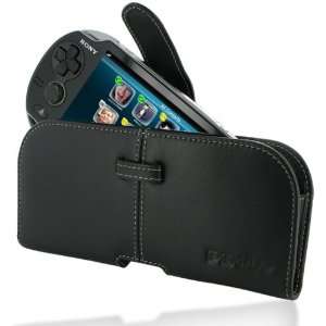  PDair Leather Case for Sony PS Vita   Horizontal Pouch 