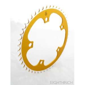  EIGHTHINCH 48T CHAINRING TRACK FIXED GEAR ROAD GOLD 