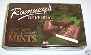 KENDAL MINT CAKE Chocolate Covered After Dinner Mints  