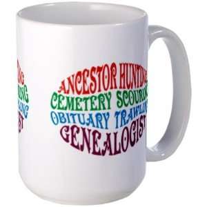  Ancestor Hunting Hunting Large Mug by  
