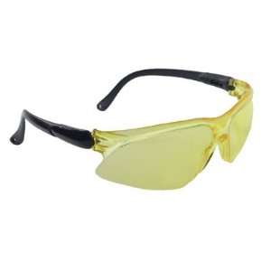  Jackson Visio Safety Glasses   Black Frame, Amber Lens 
