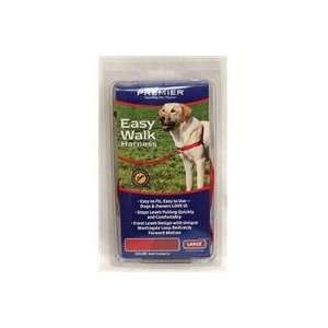  EASY WALK HARNESS, Color RED/CRANBERRY; Size LARGE 