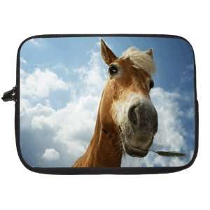  Horse Face Close up Laptop Sleeve   Note Book sleeve 