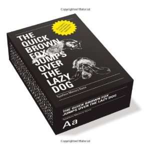   Quick Brown Fox Jumps Over the Lazy Dog [Cards] Fabio Prata Books