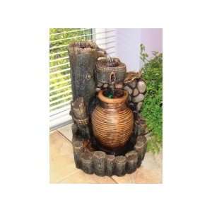  Mini Flowing Urn Inc Light Patio, Lawn & Garden