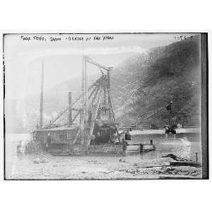  Faga Togo,Samoa    Dredge at new wharf