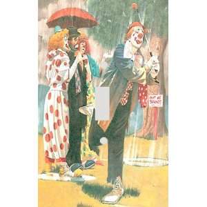  Clowns Decorative Switchplate Cover