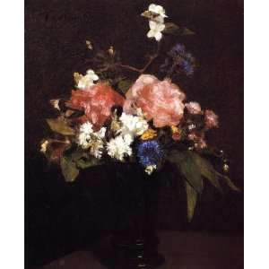    Théodore Fantin Latour   24 x 30 inches   Flowers 3