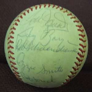  1986 St. Louis Cardinals Team Signed Baseball Sports 