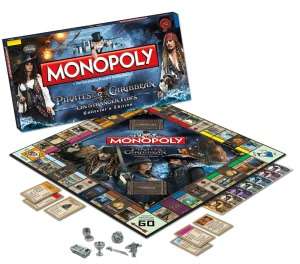 Monopoly Pirates of the Caribbean On Strangers Tides Collectors 