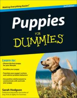   Puppies For Dummies by Sarah Hodgson, Wiley, John 