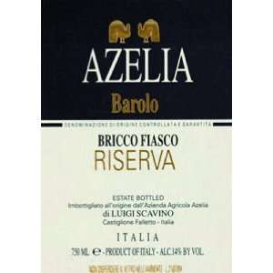  2005 Azelia Bricco Fiasco Barolo Docg 750ml Grocery 