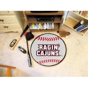 Louisiana Lafayette Baseball Mat