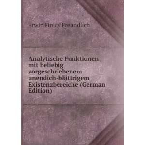   (German Edition) (9785874331290) Erwin Finlay Freundlich Books