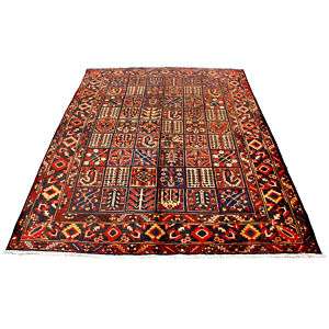 13`x 9` Bakhtiari kheshis Iran Handmade Persian Rug  