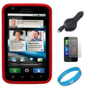 Case with Screen Protector for Motorola Atrix 4G (MB860) AT&T Android 