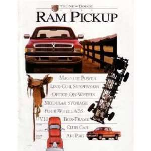  1995 DODGE RAM PICKUP TRUCK Sales Brochure Book 