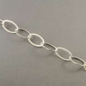    20mm Silver Plated Oval Large Chain Link Arts, Crafts & Sewing