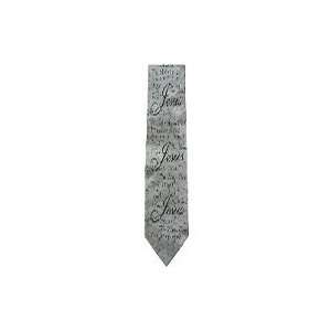  Freeman Silver Names Of Jesus Silk Tie