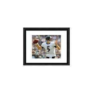  Flacco Personalized Autographed Player Picture Sports 