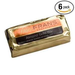 Frans Gold Bar Almond, 1.6000 Ounce (Pack of 6)  Grocery 