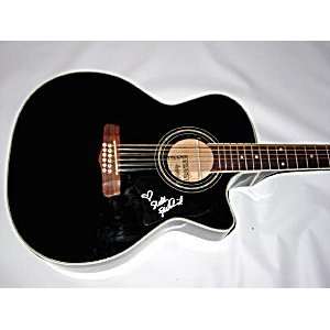   FAIRCHILD Signed 12 String Acoustic Elec Guitar 