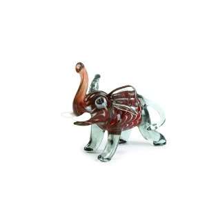  Fitz and Floyd Glass Menagerie Elephant