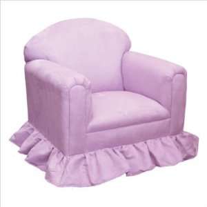  Angel Song 102320146 Contemporary Chair in Lavendar Faux 