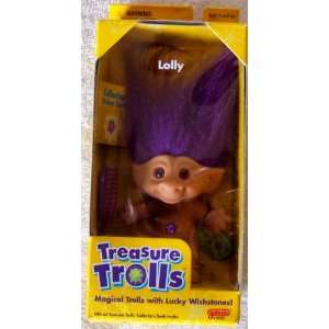  Treasure Trolls Lucky Wishstones Lolly Troll Toys & Games