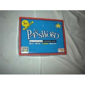  Password 3rd Edition by Endless Games (2002) Everything 