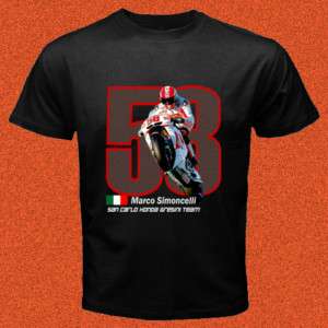 MARCO SIMONCELLI Honda Gressini MotoGP T shirt S 3XL  