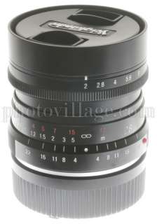 Voigtlander 28mm f/2.0 Wide Ultron M mount Lens NEW 4002451195799 