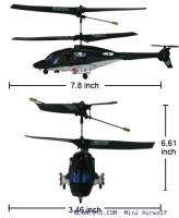 Newest Model Mini Airwolf 3CH Indoor RC Helicopter  