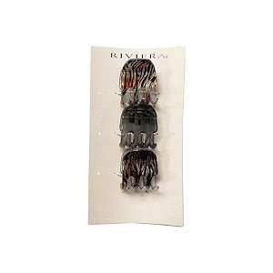  3 Count Animal Print Claw Clip Beauty