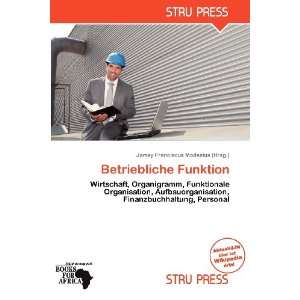   (German Edition) (9786138822202) Jamey Franciscus Modestus Books