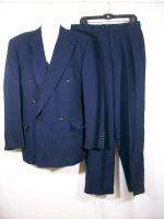 HUGO BOSS Black Label Navy Double Breasted Suit 42R 50  