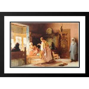  Bridgman, Frederick Arthur 40x28 Framed and Double Matted 