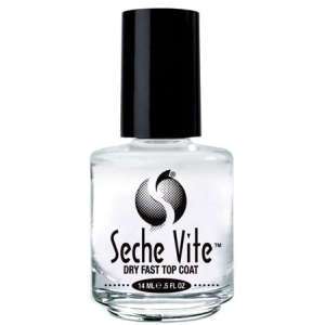 Seche Vite TOP COAT .5oz   SHINY & FAST DRYING  